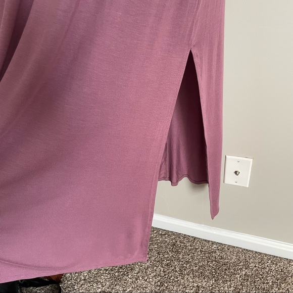 NWT Lulu's Daily Fave Mauve Purple Padded Shoulder Sleeveless Maxi Dress small - Picture 6 of 13